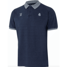 Rogers Prémium Real Madrid galléros póló, kék - 2XL férfi póló