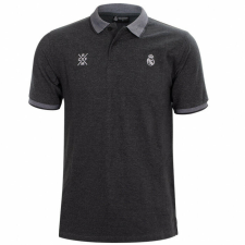 Rogers Prémium Real Madrid galléros póló, szürke - 2XL férfi póló