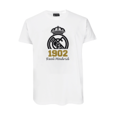 Rogers Real Madrid 1902 - címeres fehér póló - S