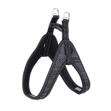ROGZ Utility Fast-Fit Hám Fekete XS nyakörv, póráz, hám kutyáknak