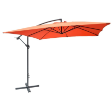 Rojaplast 8080 Függő Napernyő, Hajtókarral – Terrakotta – 270 X 270 Cm () kerti bútor