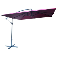 Rojaplast 8080 napernyő, oldalsó 270 x 270 cm - bordó kerti bútor