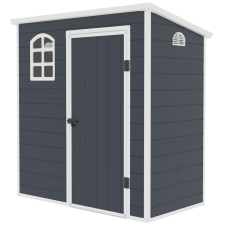  Rojaplast Beck "A" műanyag kerti ház, tároló - sötétszürke kerti tárolás