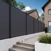  Rojaplast ELEMENT WPC kerítéspanel 180×180 cm végzárókkal – antracit