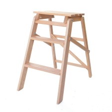  Rojaplast fából készült háromszintes létra létra és állvány