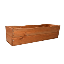  Rojaplast fenyőfából készült virágláda 64 cm - barna kerti tárolás