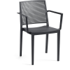 Rojaplast GRID ARMCHAIR Kerti szék, antracit
