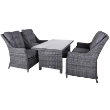 Rojaplast New York dining műrattan kerti bútor garnitúra kerti bútor