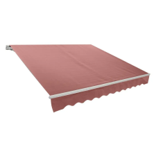 Rojaplast P4514 falra szerelhető napellenző - bordó - 2,95 x 2 m kerti bútor