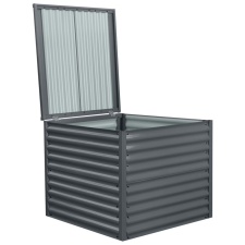 Rojaplast prémium fém komposztáló - 98x98x85 cm kerti tárolás