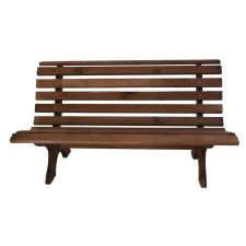 Rojaplast RETRO FENYŐFÁBÓL KÉSZÜLT KERTI PAD - GESZTENYE, 150 CM () kerti bútor