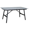Rojaplast Rojaplast Edinburgh alumínium kerti asztal 140 x 80 cm