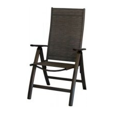 Rojaplast Rojaplast LONDON Kerti szék, Antracit/Fekete kerti bútor