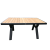 Rojaplast Rojaplast Rotterdam alumínium kerti étkezőasztal 138 x 80 cm