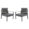 Rojaplast  Sibiu Duo alumínium kerti fotel készlet (2db)