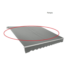 Rojaplast tartalék szövet napellenzőhöz 5x3m - Szürke (P4512) kerti bútor