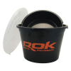  Rok Fishing Performance - Round Bucket Black 3In1 Set - 25l vödör +8l tál +fedél (ROK030252)