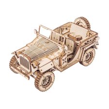 Rokr 3D fa puzzle katonai dzsip puzzle, kirakós