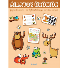 Roland Könyvkiadó Állatos örömök - Foglalkoztató- és fejlesztőkönyv óvodásoknak gyermek- és ifjúsági könyv