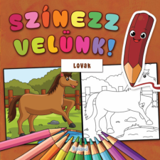 Roland Toys Kft. könyves Színezz velünk! - Lovak kreatív és készségfejlesztő