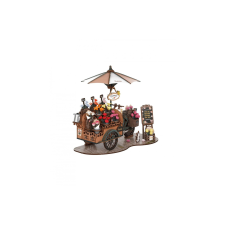 Rolife 3D puzzle, Virágkocsi, Rolife, fa, 187 db puzzle, kirakós