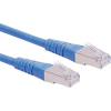 ROLINE 21.15.0827 RJ45 Hálózati kábel, patchkábel CAT 6 S/FTP 1.50 m Kék Kettős árnyékolás 1 db (21.15.0827)