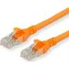 ROLINE 21.15.2572 RJ45 Hálózati kábel, patchkábel CAT 6 U/UTP 2.00 m Narancs Árnyékolatlan, Halogénmentes, Lángálló 1 db ( )