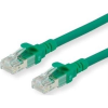 ROLINE 21.15.2733 RJ45 Hálózati kábel, patchkábel CAT 6A U/UTP 3.00 m Zöld Árnyékolatlan, Halogénmentes, Lángálló 1 db ( )