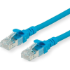 ROLINE 21.15.2745 RJ45 Hálózati kábel, patchkábel CAT 6A U/UTP 5.00 m Kék Árnyékolatlan, Halogénmentes, Lángálló 1 db ( )