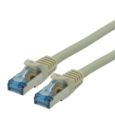 ROLINE 21.15.2801-100 STP/FTP CAT6a Patch kábel 1m Szürke kábel és adapter