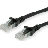 ROLINE 21.15.2956 RJ45 Hálózati kábel, patchkábel CAT 6 S/FTP 0.30 m Fekete Kettős árnyékolás, Halogénmentes, Lángálló 1 db (JAB-3433637)
