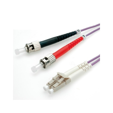 ROLINE Cable ROLINE OPTIKAI 50 OM4 LC/ST 3m kábel és adapter