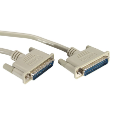 ROLINE DB25M/M 25c Printer switch kábel - 3m (11.01.3530) kábel és adapter