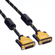 ROLINE DVI-D apa - DVI-D apa kábel 5m (11.04.5514-10) (11.04.5514-10) kábel és adapter