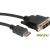 ROLINE DVI-D HDMI Átalakító Fekete 5m 11.04.5552-10