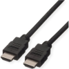 ROLINE green HDMI Csatlakozókábel HDMI-A dugó, HDMI-A dugó 5.00 m Fekete 11.44.5735 Standard HDMI, Halogénmentes, TPE köpeny HDMI kábel (11.44.5735)
