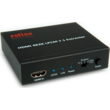 ROLINE HDMI extender készlet Fekete (14.01.3442) kábel és adapter