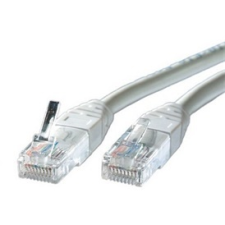 ROLINE Kábel UTP CAT6 0,3m fekete - 21.15.1515 kábel és adapter