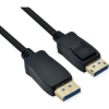 ROLINE Kijelző csatlakozó Csatlakozókábel DisplayPort dugó, DisplayPort dugó 5.00 m Fekete 11.04.6004 Árnyékolt DisplayPort kábel (11.04.6004)