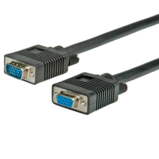 ROLINE Male/Female QUALITY Monitor hosszabbító kábel 2m (11.04.5302-20) kábel és adapter