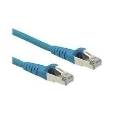 ROLINE Patch kábel S/FTP CAT6a LSOH, 3m, kék (JAB-3372806) kábel és adapter