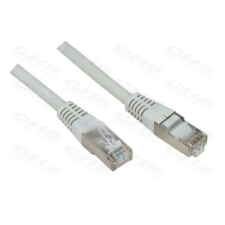 ROLINE Patch kábel, UTP, CAT5e, STP/FTP, 2m, szürke kábel és adapter