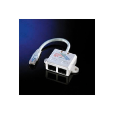 ROLINE RJ45 Y Elosztó, Árnyékolt (STP) cat5e kábel és adapter