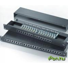 ROLINE Roline STP CAT5e patch panel 16 port /26.11.0321-3/ kábel és adapter