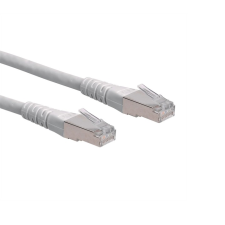 ROLINE S/FTP CAT6 Patch kábel 1m Szürke kábel és adapter