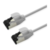 ROLINE S/FTP patchkábel Kat.8.1 Slim PoE fehér 2m 21.15.3462
