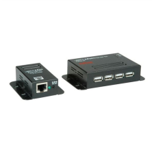 ROLINE USB 2.0 4 portos Extender (12.04.1101-4) kábel és adapter