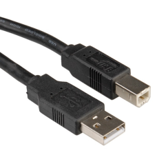 ROLINE - USB 2.0 A-B 3.0m kábel és adapter