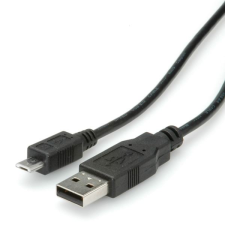 ROLINE USB 2.0 A --> USB micro B összekötő kábel 80 cm (11.02.8754-10) (11.02.8754-10) kábel és adapter
