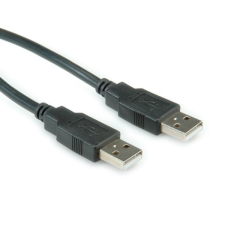 ROLINE USB A-A összekötő kábel 0.8m (11.02.8908-50) kábel és adapter
